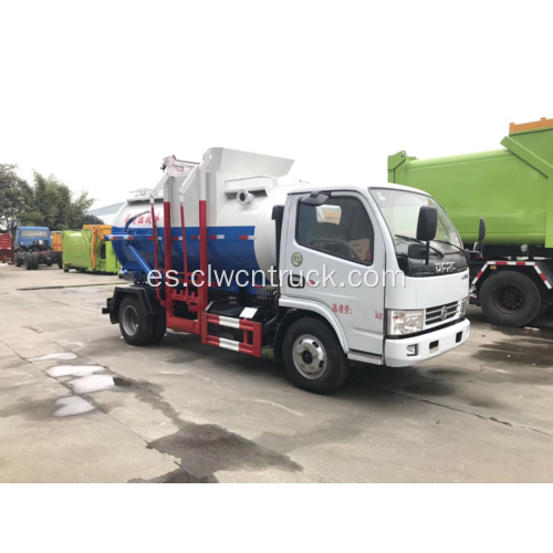 Venta de fábrica Barato Dongfeng 4CBM Food Waste Truck